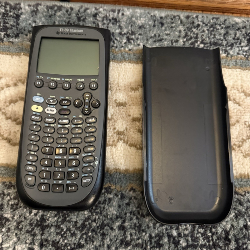 Texas Instruments TI-89 Titanium Graphing Calculator Programmable + Cover