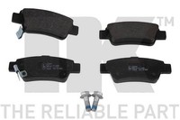 NK Bremsbelagsatz, Scheibenbremse 222641 FüR Honda