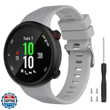 Watbro Compatible with Garmin Forerunner 45S band, Soft Silicone Sport Replac