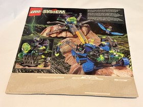 LEGO 6977 Insectoids Arachnoid Star Base Complete Minifigs Manual & Box -WORKS