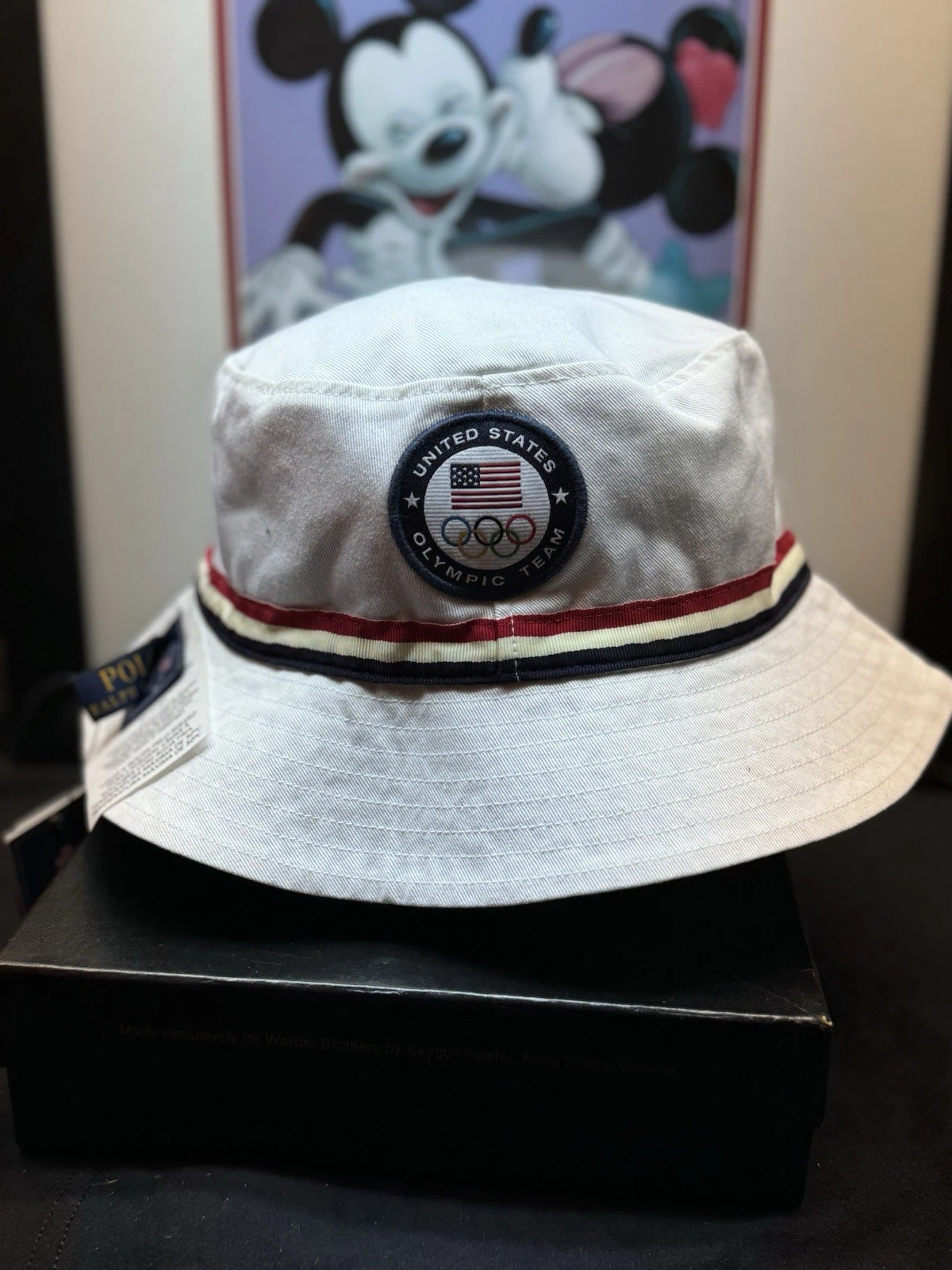 Polo Ralph Lauren 2016 Rio Olympic Reversible Bucket Hat One Size Fit All (8-20)