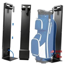 Golf Bag Wall Mount Storage Stand for Garage, 150LBS Capacity Golf Bag Holder,