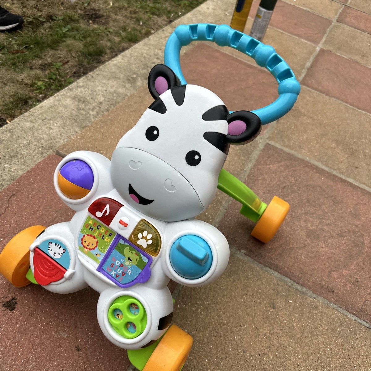 Fisher-Price Learn With Me Zebra Walker First Steps Baby Walker