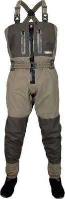 Paramount (SMALL) Deep Eddy Zippered Breathable Stockingfoot Chest Fishing Wader