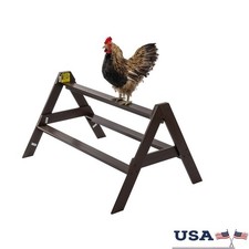 ECOFLEX Chicken Coop Roosting Bar Durable Eco-Friendly Easy Clean Pet Approved