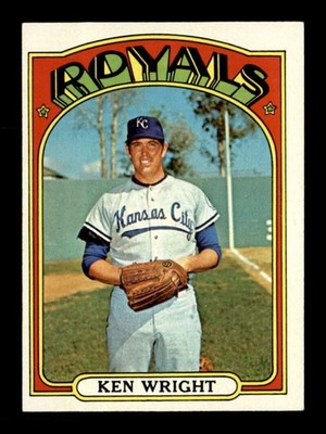 1972 Topps #638 Ken Wright   VG/VGEX X3712711