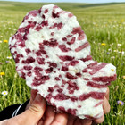 1.95LB Natural pink tourmaline quartz crystal mineral specimen — photo 4