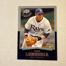 2008 Upper Deck - (RC) Evan Longoria Rookie Card NM/MT Tampa Bay Rays. rookie card picture