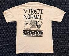 Virgil Normal Good Posture SS26 Snoopy & Olaf Tee New M Off White Made in USA