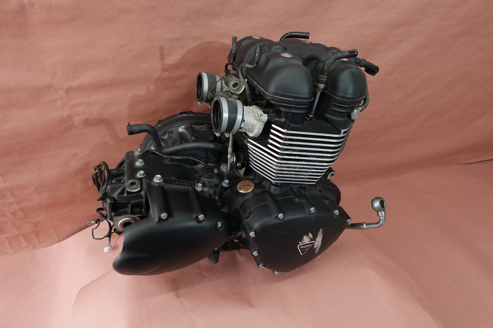 2009-2016 Triumph Bonneville T100 Complete Engine Motor Transmission 18629 miles