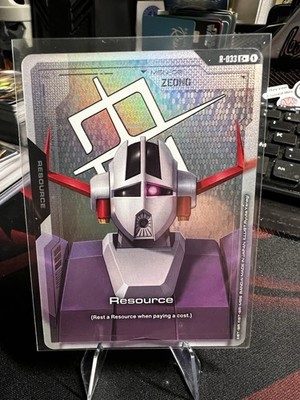 Resource R-033 C+ Alt Art Zeong Gundam Phantom Aria NM/M
