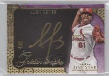 2017 Topps Five Star Golden Graphs Purple /25 Alex Reyes #GG-ARE Auto nd3