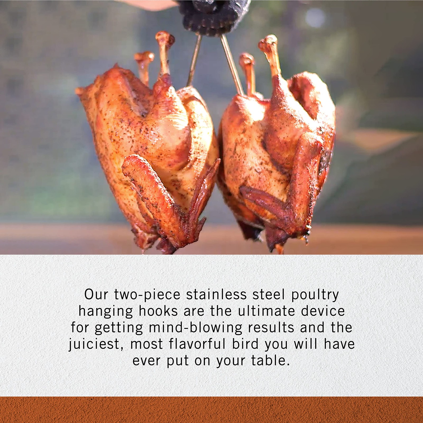 Pit Barrel Cooker Stainless Steel Turkey Hanger