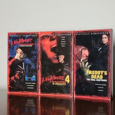 LOT - A Nightmare on Elm Street 2,4, Freddys ...
