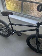 CULT BMX BIKE BLACK 20” WHEELS 20.4” FRAME BSD REAR HUB SHADOW RIMS PEGS