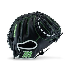Marucci Krewe Black Neon Green Sports Mitt Glove for Baseball and Softball