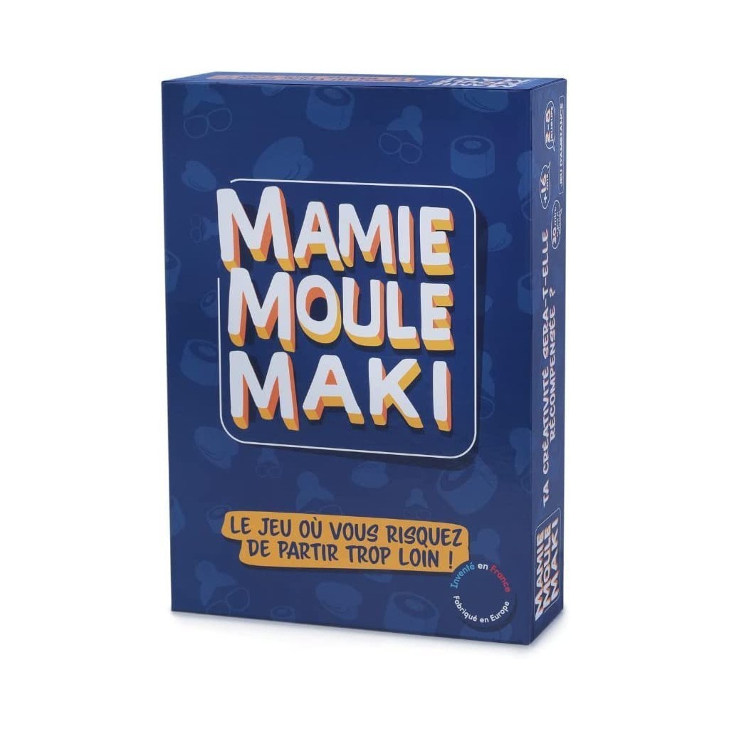Jeux de société Mamie Moule Maki : jeu de cartes familial pour soirées animées