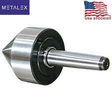 MT3 Bull Nose 75 Pipe Live Revolving Center 1/2" - 2.7/16" Lathe Machine USA