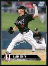 2025 Birmingham Barons Hagen Smith RC Rookie White Sox Minor League
