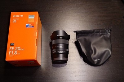 Sony FE 20mm f/1.8 G Ultra-Weitwinkelobjektive