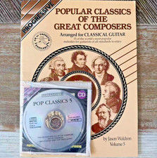 Popular Classics of the Great Composers, Arranged for Classical Guitar - Vol 5
