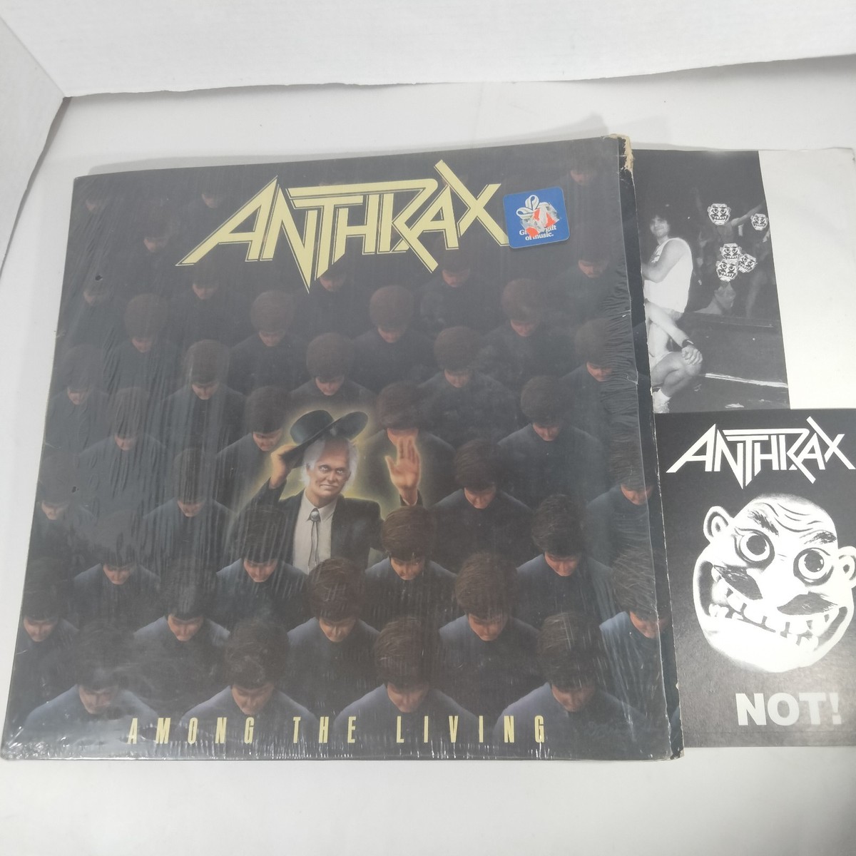 Anthrax - Among the Living Vinyl LP 1987 Island Records 905841