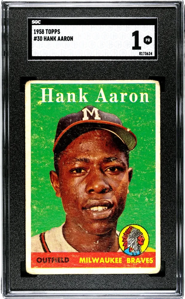 1958 Topps - Hank Aaron #30 for sale | eBay