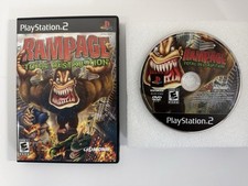 Rampage: Total Destruction (PlayStation 2 PS2) VGC Clean Disc, No Manual, TESTED
