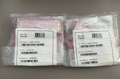 Two CISCO XENPAK-10GB-SR SEALED IN PACKAGE 10-2014-02