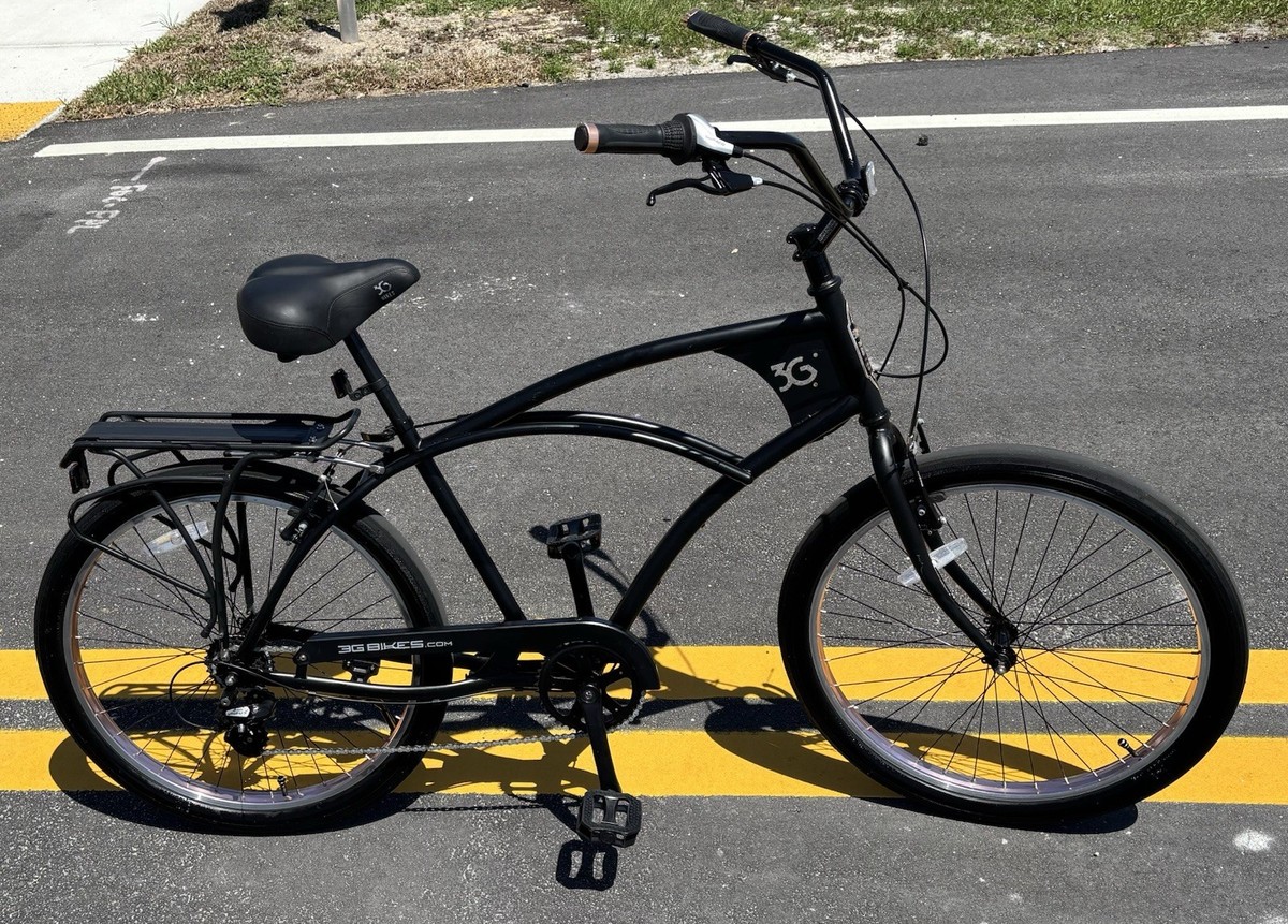 レア 3G BIKES Daytona 3G Bikes Super Lightweight Men's Beach Cruiser 3 Speed