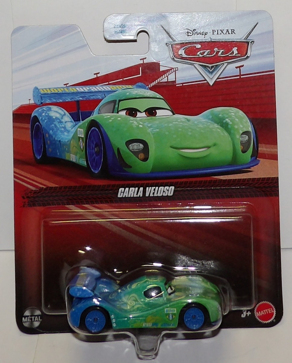 Disney Pixar Cars ~ CARLA VELOSO ~ World Grand Prix #8 Diecast