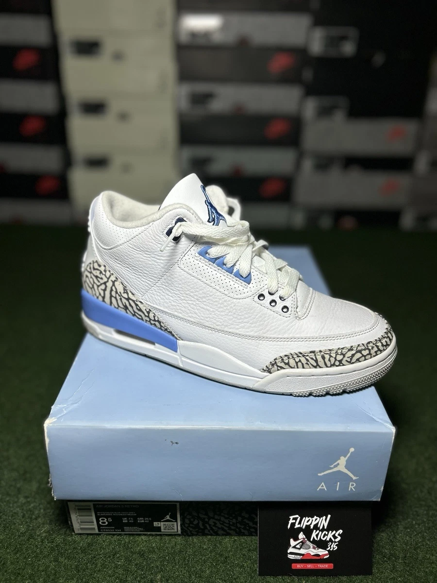 Jordan 3 Retro Mid UNC for Sale | Authenticity Guaranteed | eBay