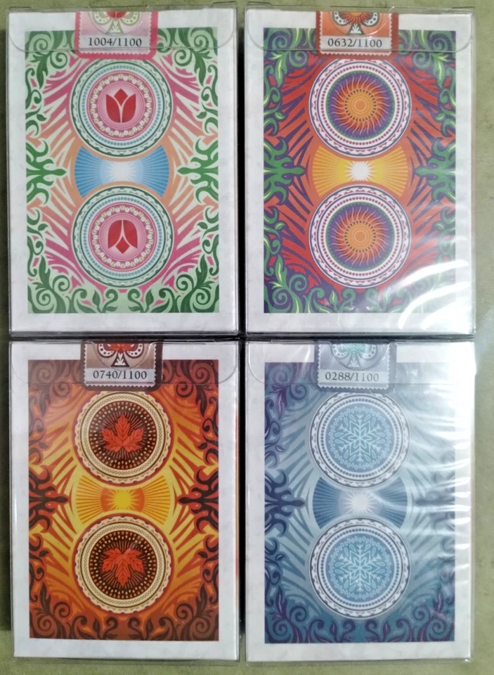 Juego de 4 cubiertas para bicicleta (edición limitada) cuatro estaciones en fundas DS1 Foto 2 de 4