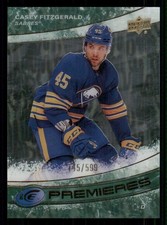 2022-23 Upper Deck Ice Green #156 Casey Fitzgerald /599