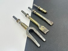  Snap-on Tools Usa 4pc Air Hammer Bit Lot Phg63a Phg61a Phg55a Phg71a