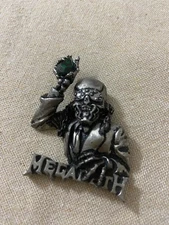 megadeth metal pin