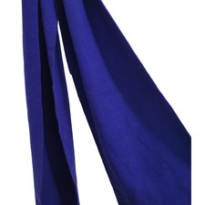 Royal Blue Scarf Fringe Soft Lightweight Winter Fashion Accessory