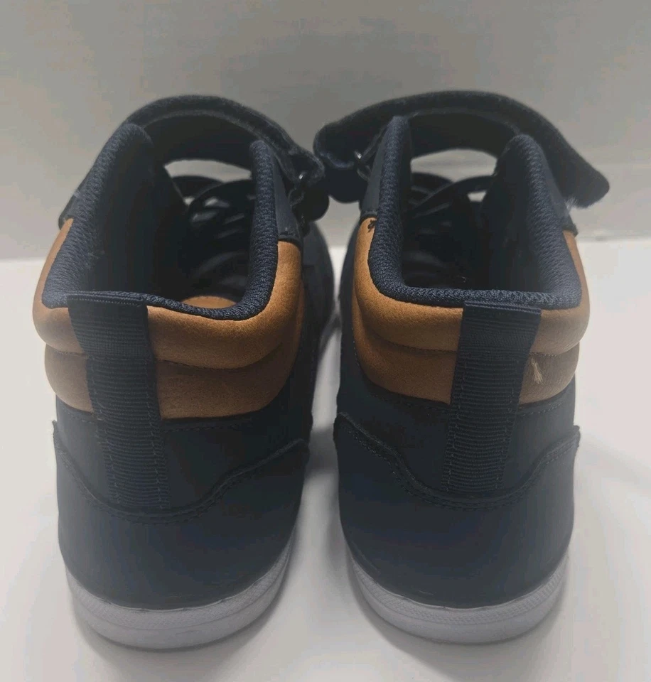 The Children's Place мальчиков синий темно-синий холст высоты верхний туфли размер 5.  S - Изображение 4 из 4