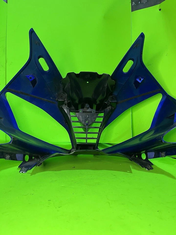 Yamaha R6 2006-2007 OEM capucha delantera azul increíble estado usado OEM Foto 4 de 4