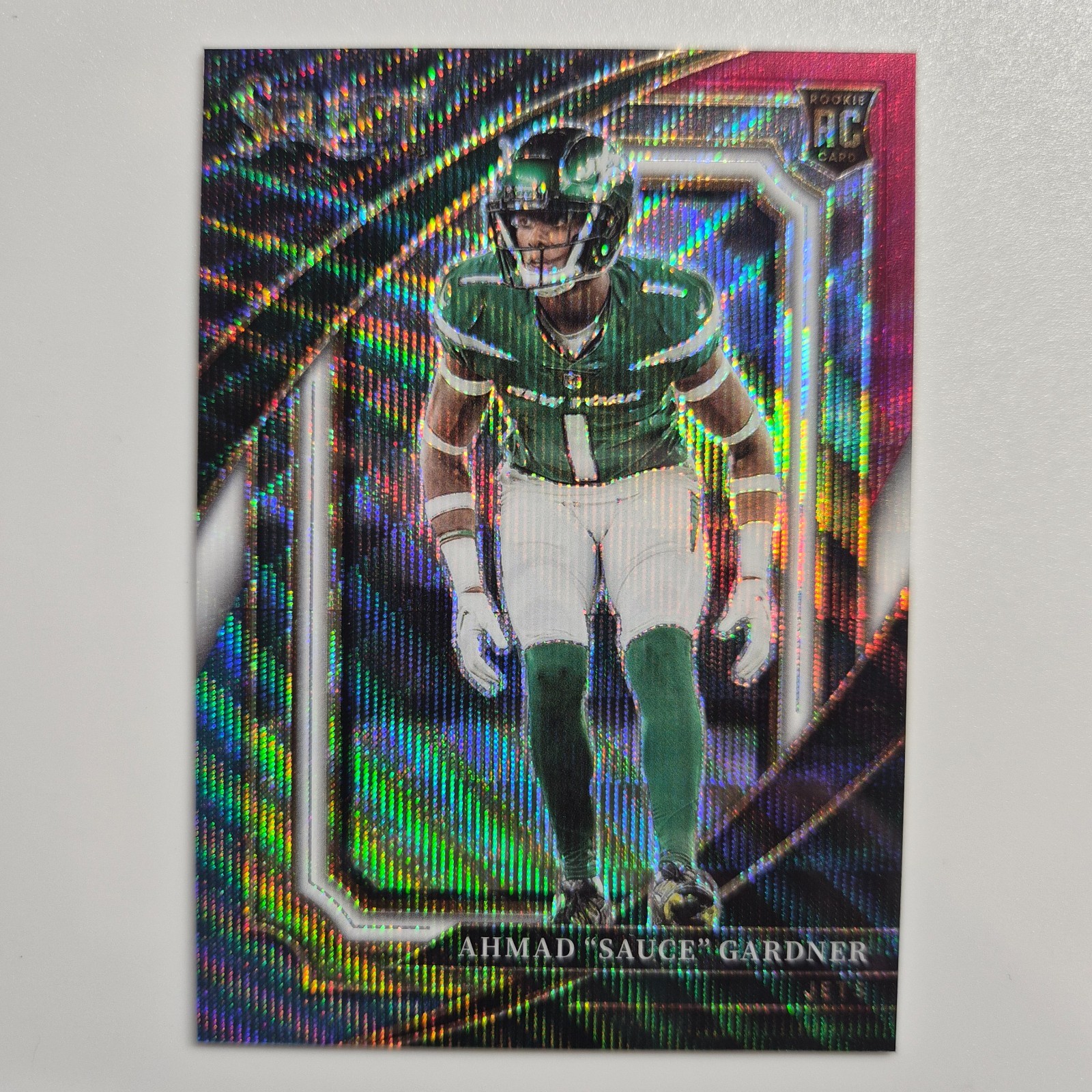 2022 Select | Ahmad "Sauce" Gardner #322 | Jets | Suite Lvl | RC Tri-Color /149