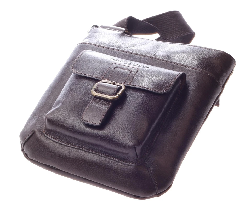 Umhängetasche Camel Senegal [Misc.] aus echtem Leder hochwertige Verarbeitung - Bild 3 von 3