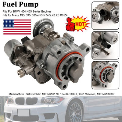 #ad High Pressure Fuel Pump for BMW N54 N55 Engine 135i 335i 535i X5 X6 13517616170 $259.99