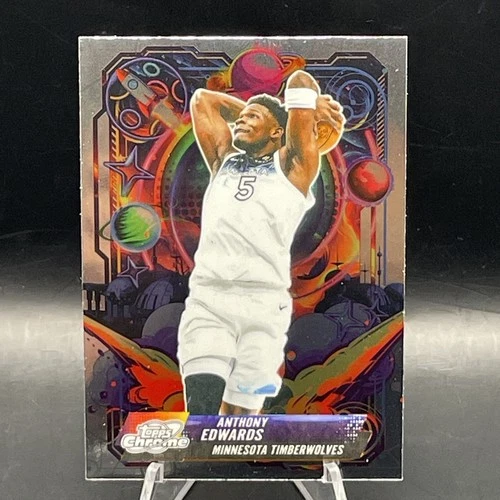2025-26 Topps Cosmic Chrome Propulsion #PRP-15 Anthony Edwards Timberwolves