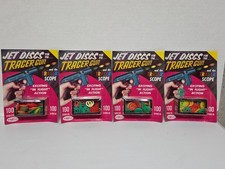 Vtg 60s Star Trek 400 Jet Discs For Tracer Gun Space Toy Ammo Ray-Line Lot Of 4