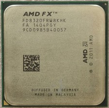 AMD FX-8320 Socket AM3 CPU Processor 3.5GHz 8C 16M 125W