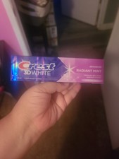 Crest 3D White Advanced Radiant Mint Toothpaste 3.3 oz NIB
