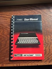 Timex Sinclair 1000 User Manual, Perfect cond...