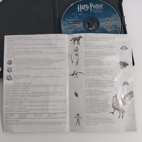 Harry Potter Konvolut - 2 x PC CD ROM - mit Anleitungen, Quidditch Gefangener Askaban - Bild 19 von 23
