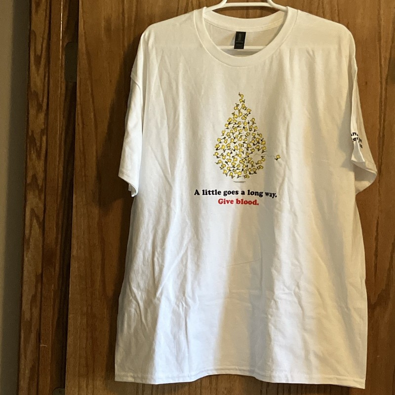 American Red Cross Woodstock “A little Goes A Long Way” T Shirt Size Xl
