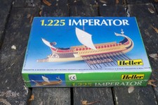 HELLER MAQUETTE IMPERATOR galère. échelle 1:225 état NEUF boite sous film.